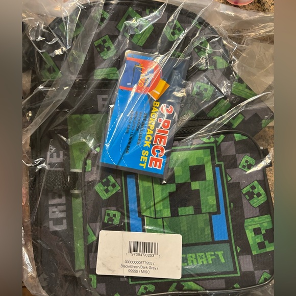 Minecraft Backpack Set - 3 Pack - Picture 3 of 3